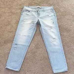NWOT! HOLLISTER Size 29 striped distressed pants